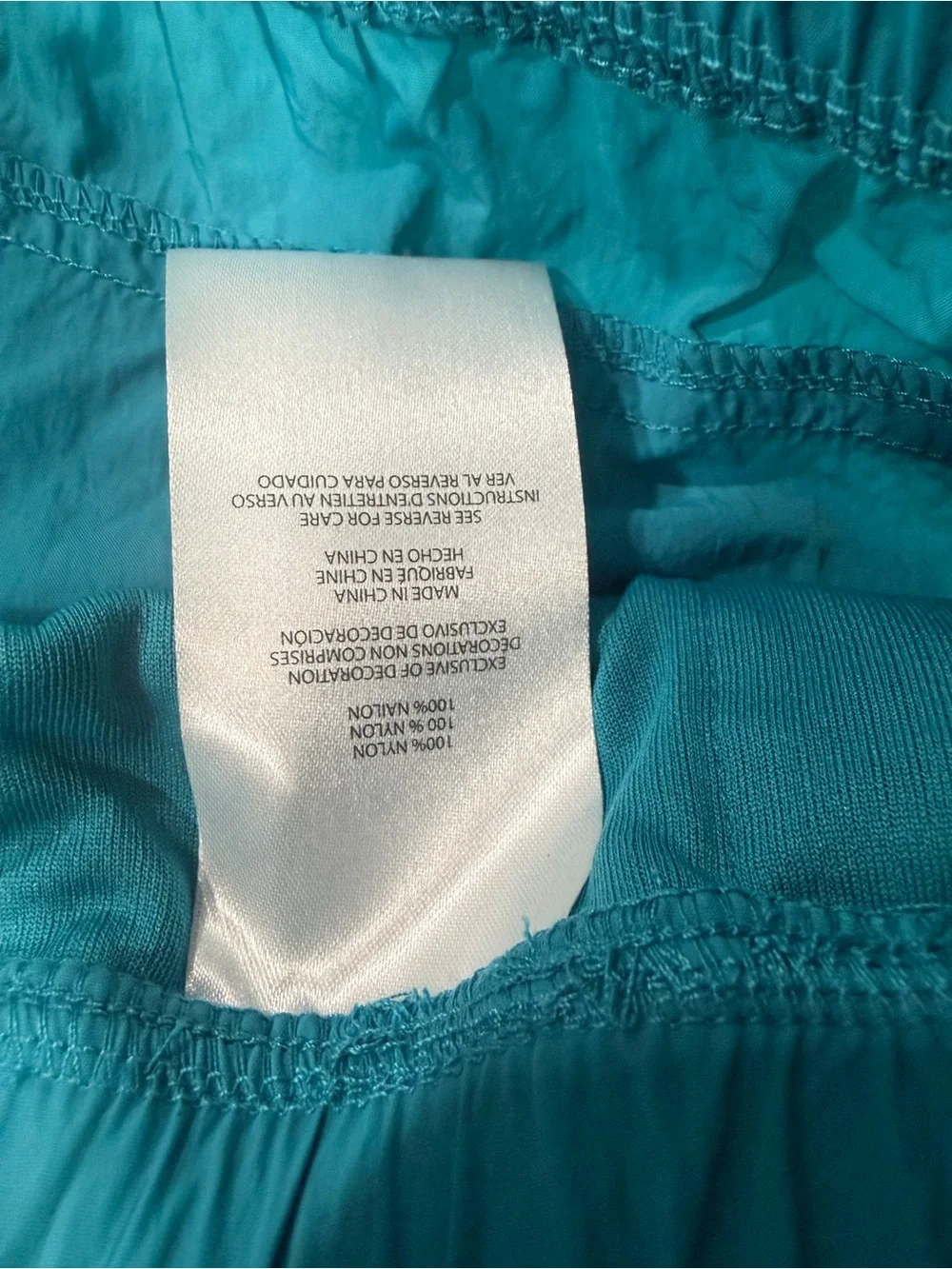 Eddie Bauer women’s Teal Elastic-Waist Shorts